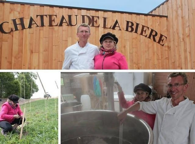 CHATEAU DE LA BIERE - M et Mme LESELLIER - BIERE CHATEAU DE LA BIERE - M et Mme LESELLIER - BIERE