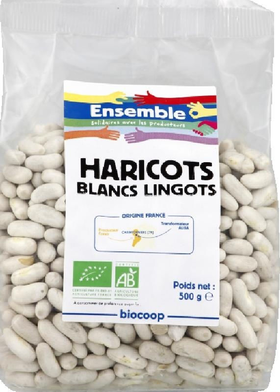Haricots blancs Lingots 500g
