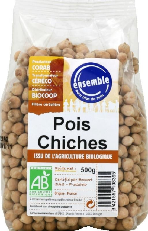 Pois chiches 500g Pois chiches 500g