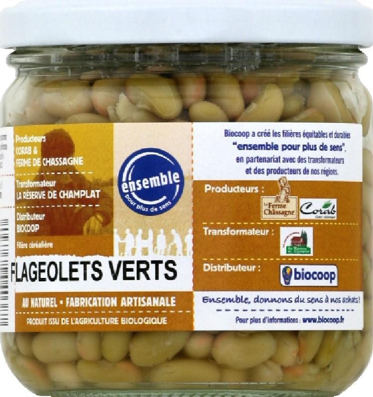 Flageolets verts au naturel 280g ne