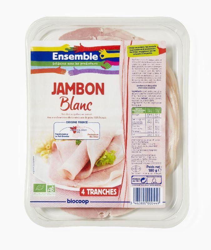 Jambon blanc (4) 180g