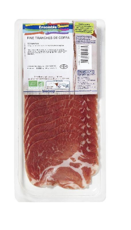 Coppa fine tranche sel sec (12) 80g Coppa fine tranche sel sec (12) 80g