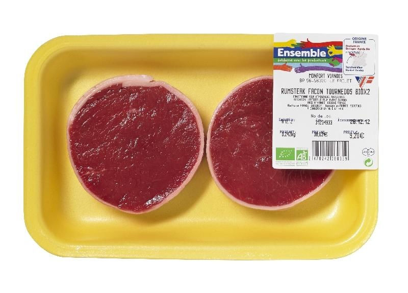 Rumsteck***tournedo à griller(2)env.250g