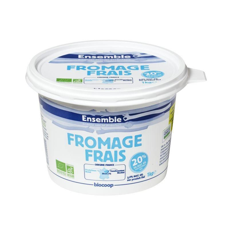 Fromage frais 3.6%MG 1kg CC