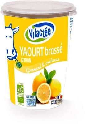 Yaourt citron entier brassé 400g CC Yaourt citron entier brassé 400g CC