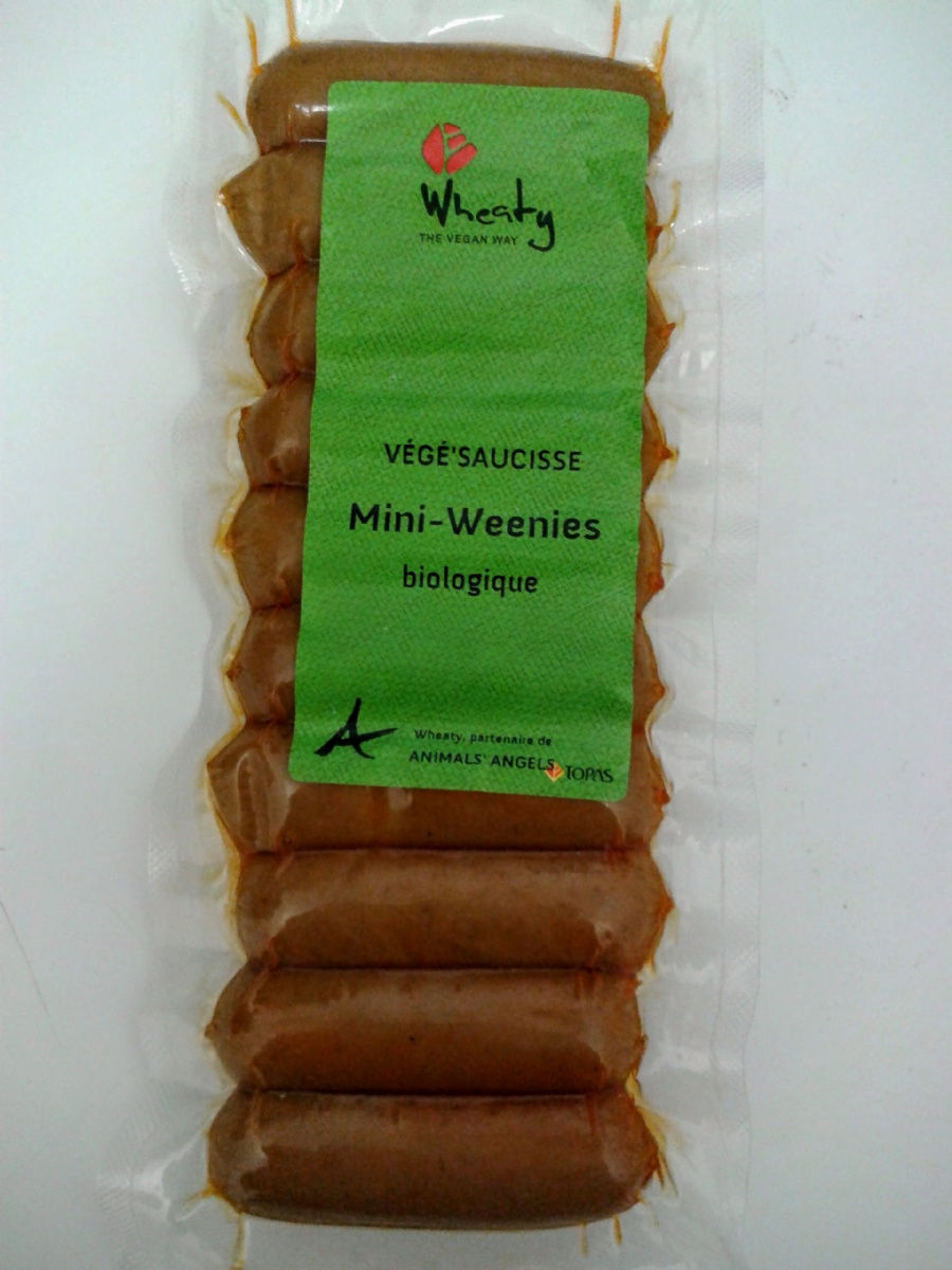 Végé' saucisse mini weenies (10) 200g Végé' saucisse mini weenies (10) 200g